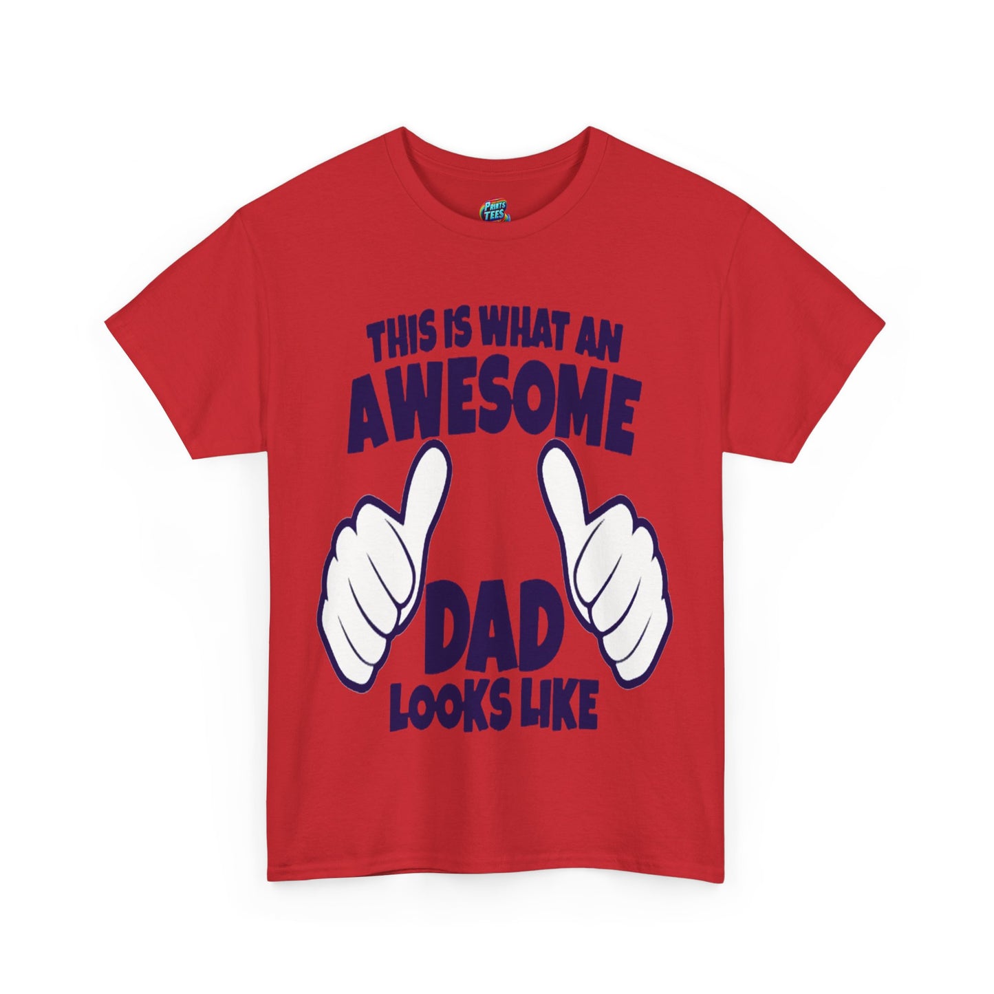 Awesome Dad-Heavy Cotton Classic Tee