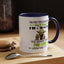 Crazy Yoda-Accent Coffee Mug (11, 15oz)