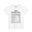 Mom-Nutritional Facts-Heavy Cotton Classic Tee