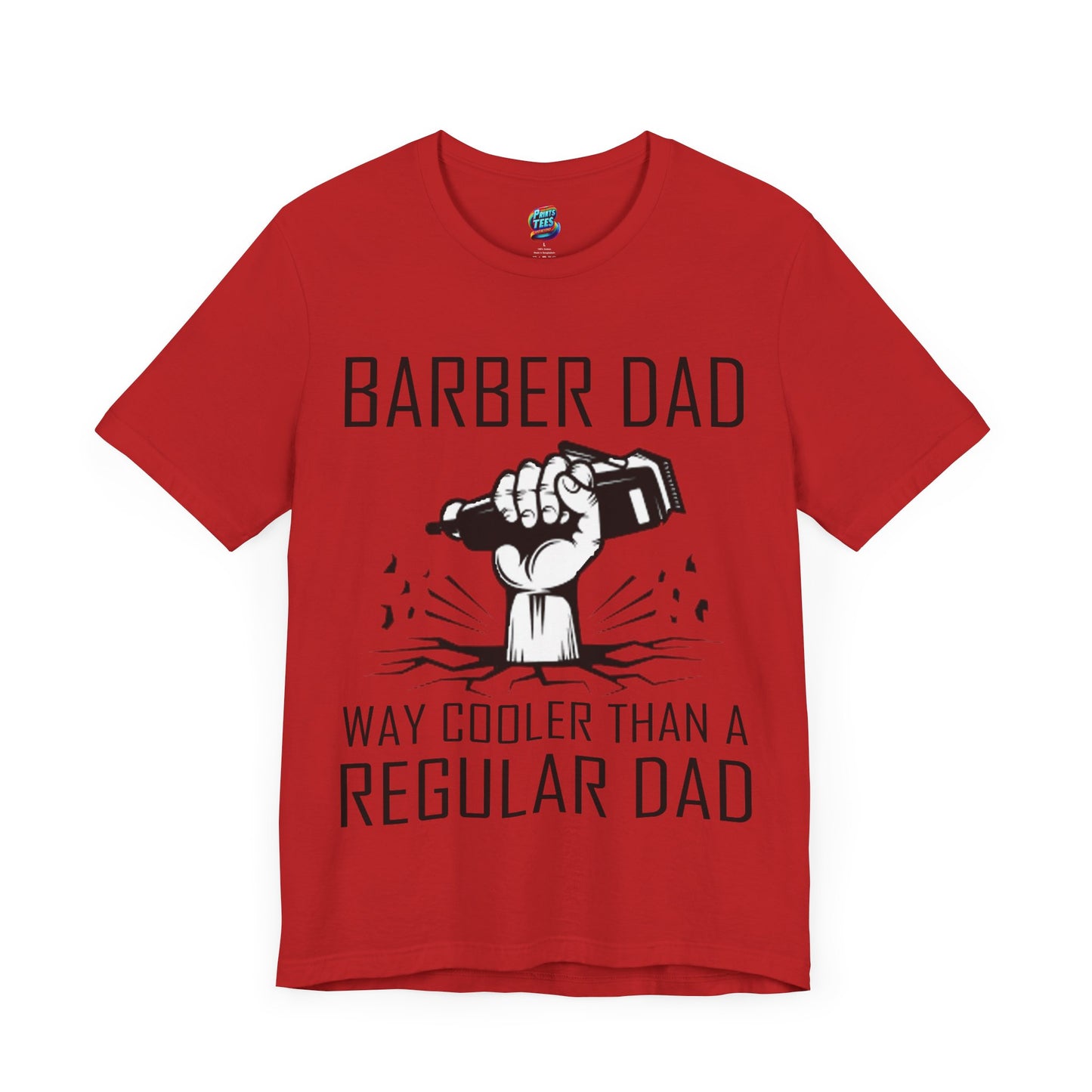 Clipper Barber Dad-Jersey Knit T-Shirt
