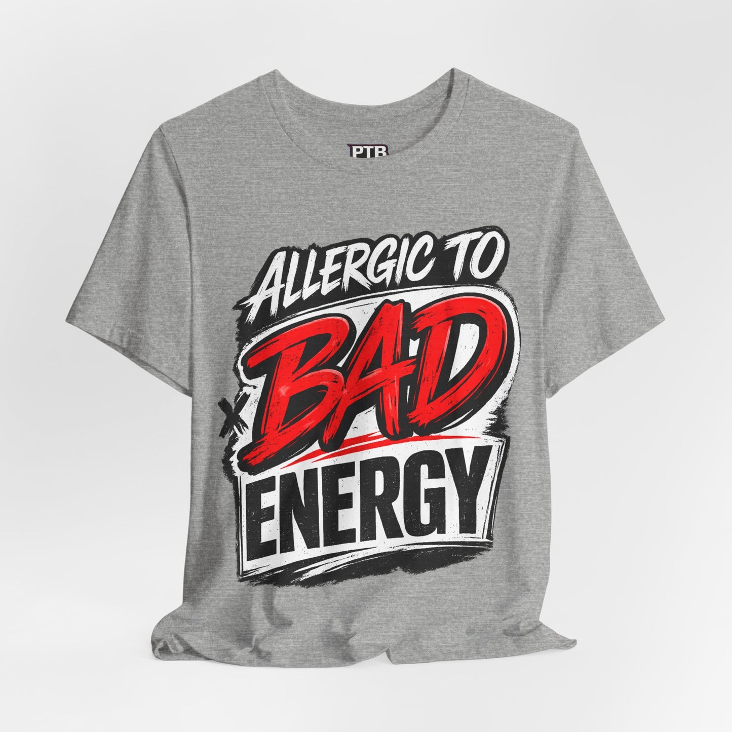 Allergic To Bad Energy-Premium Jersey Tee