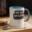 Mind Yours or Invest-Accent Coffee Mug (11, 15oz)