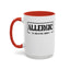 Allergic to Negative Energy-Accent Coffee Mug (11, 15oz)