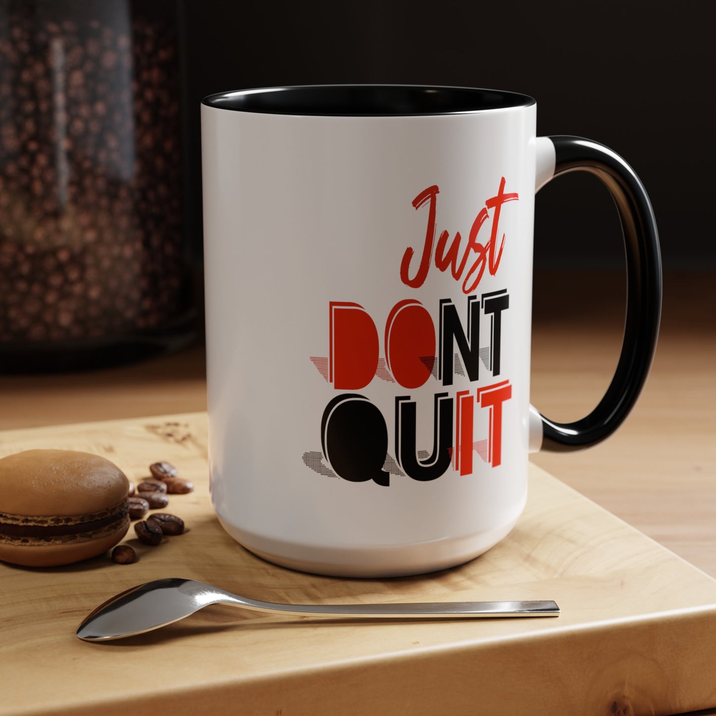 Don't Quit-Accent Coffee Mug (11, 15oz)