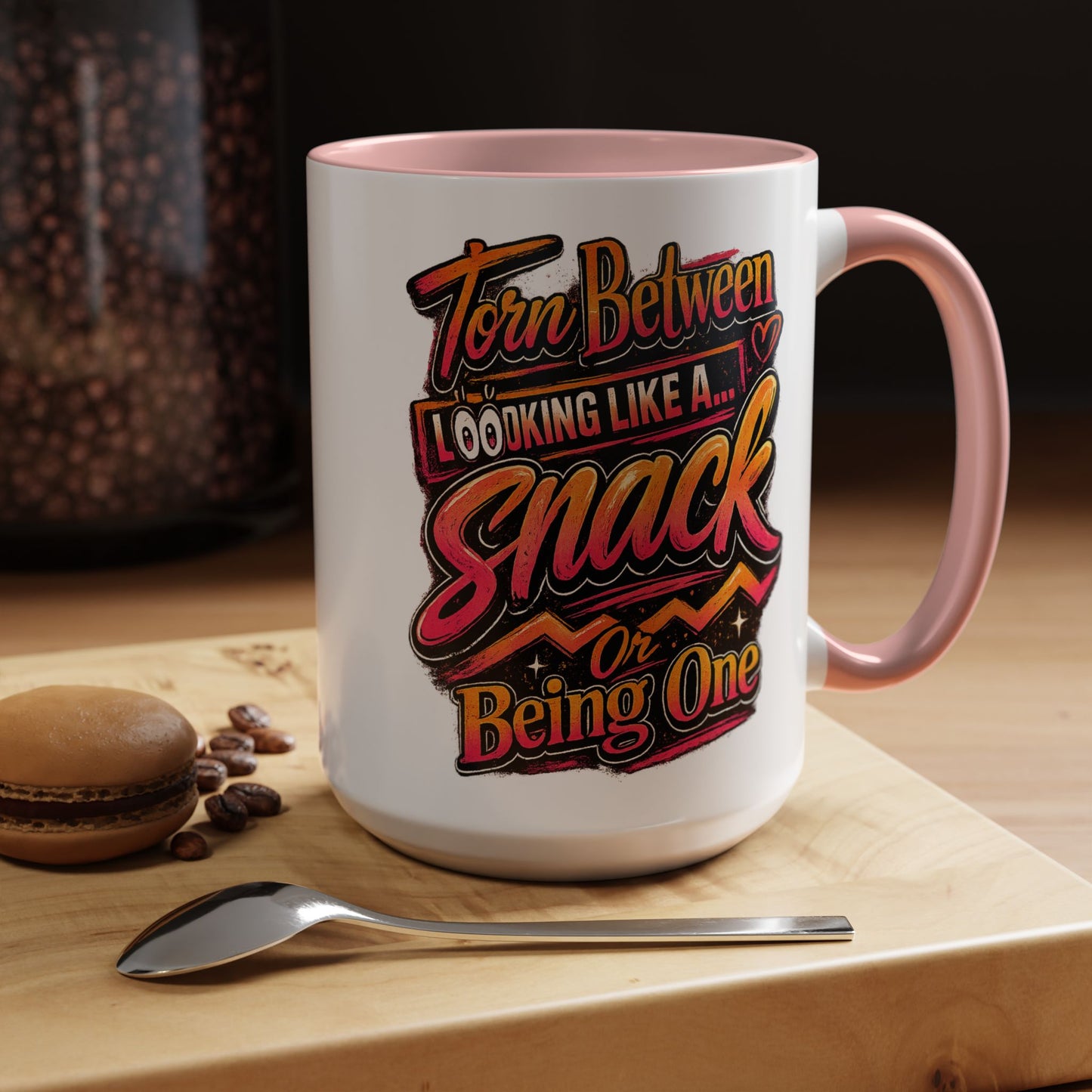 A Snack-Funny Accent Coffee Mug (15oz)
