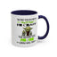 Crazy Yoda-Accent Coffee Mug (11, 15oz)
