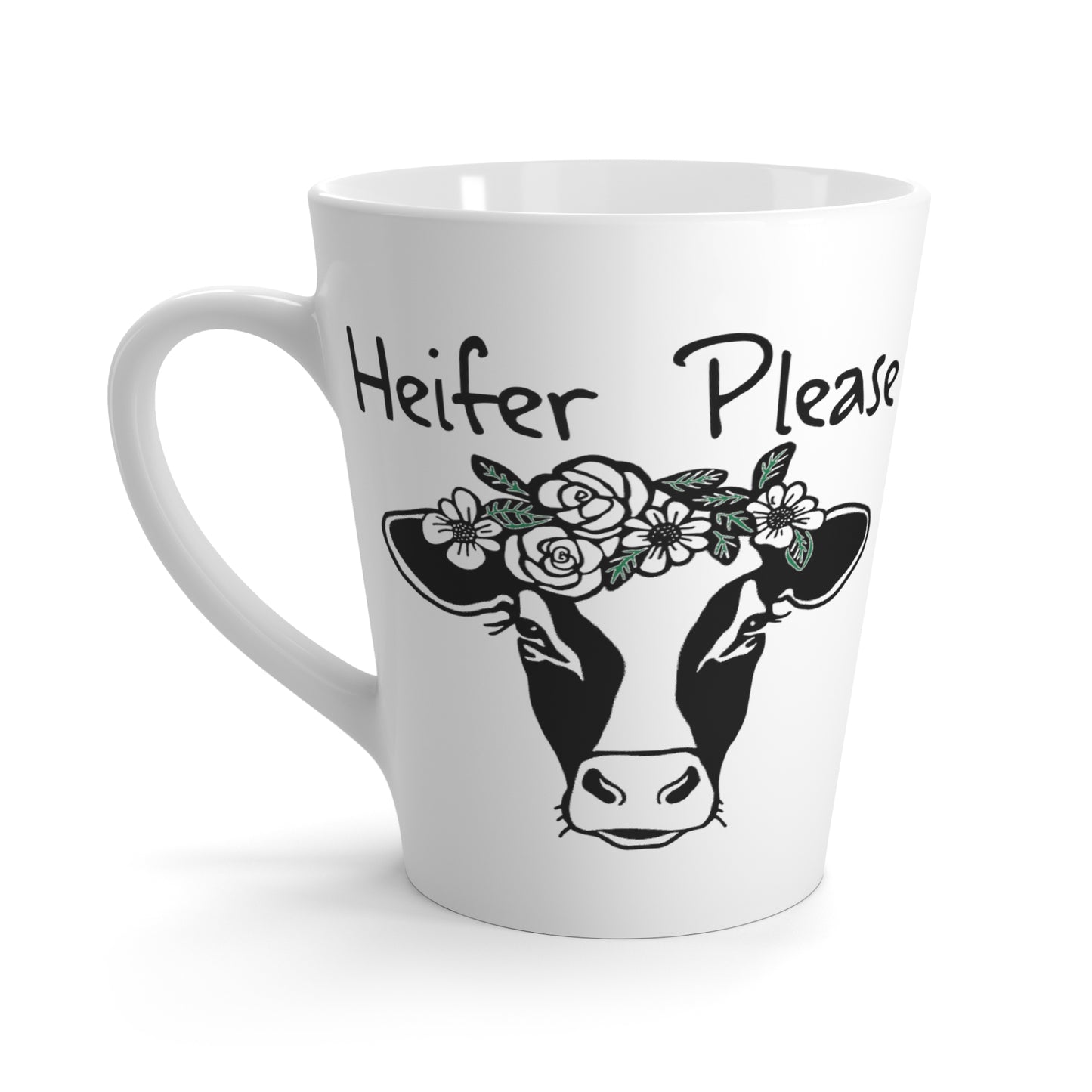 Heifer Please-Latte Mug, 12oz