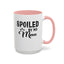 Spoiled By My Man-Accent Coffee Mug (11, 15oz)