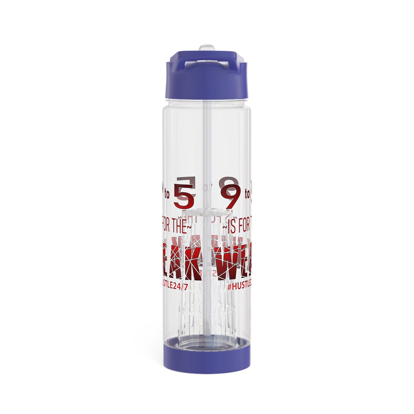 9 to 5-Infuser Water Bottle, 25oz