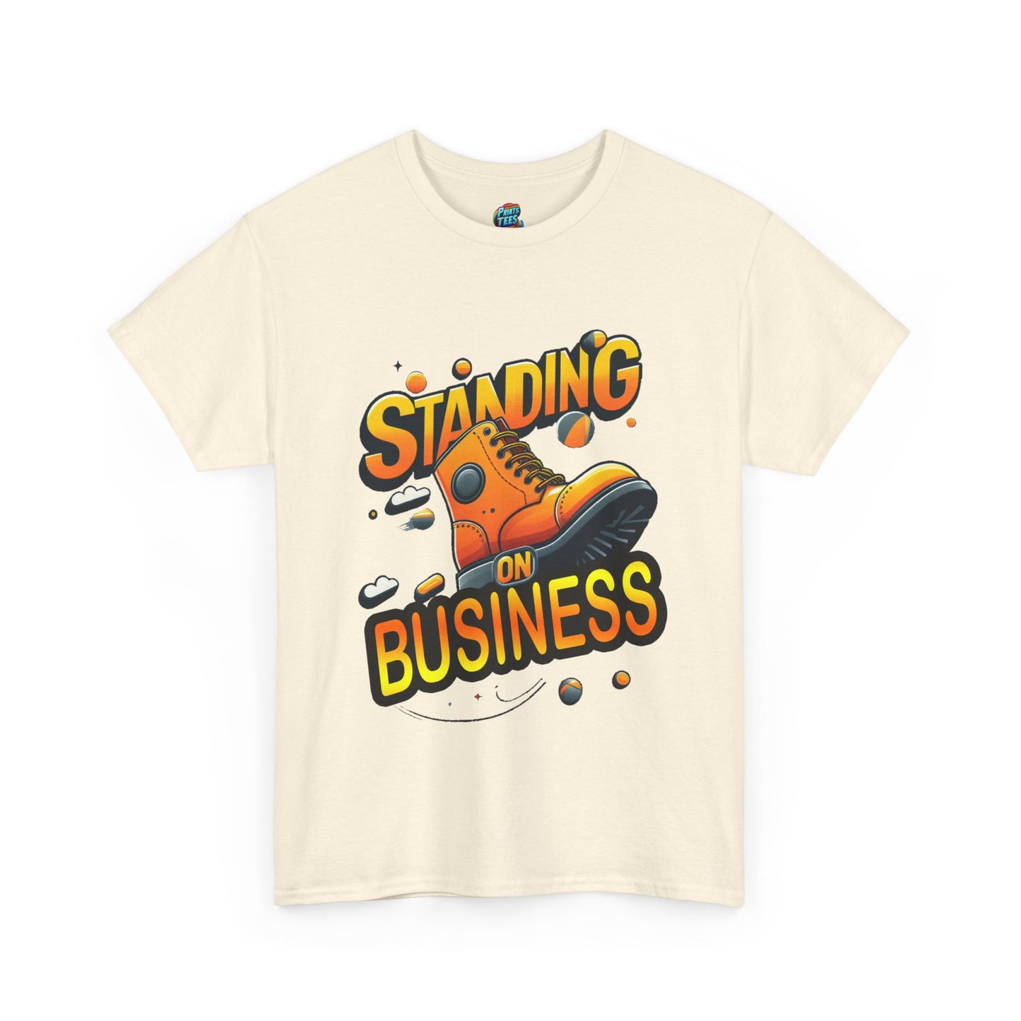 Standing on Business-Tim Boot-Heavy Cotton Classic Tee