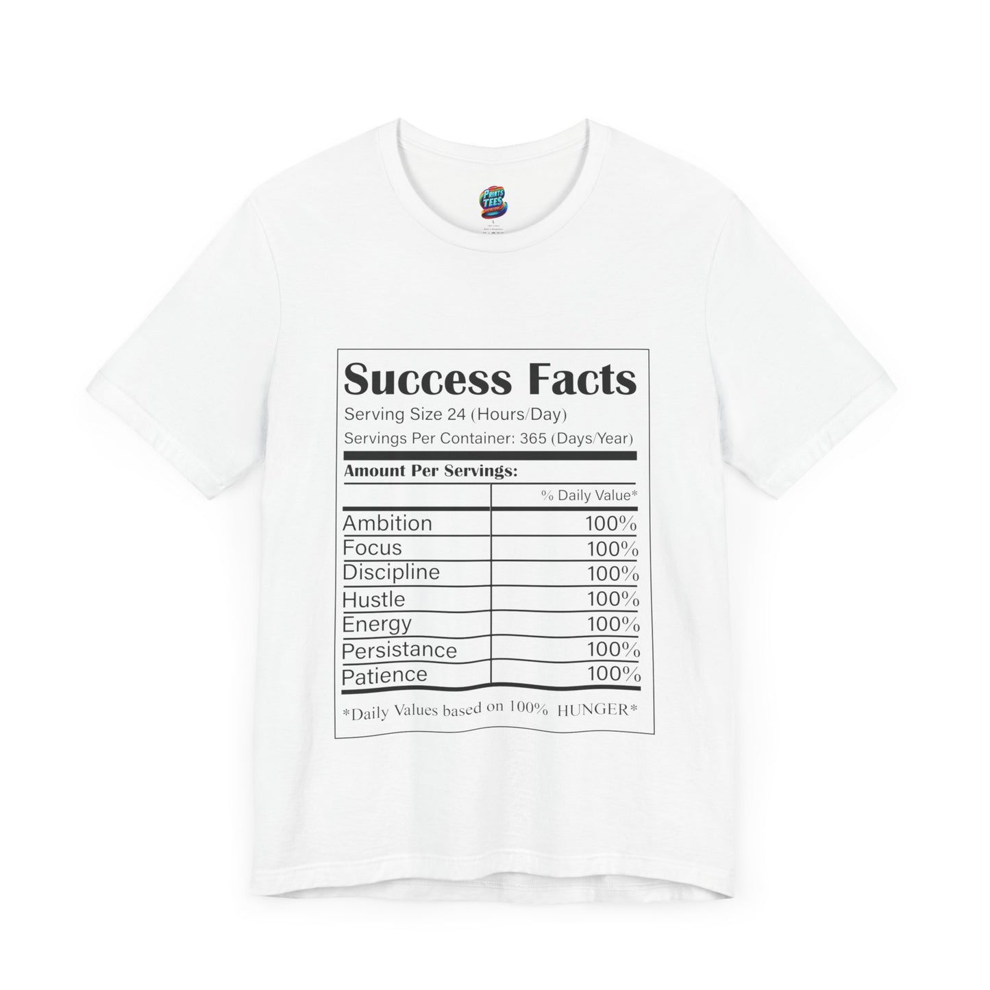 Success Facts-Jersey Knit T-Shirt