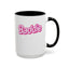 Pink Baddie-Accent Coffee Mug (11, 15oz)