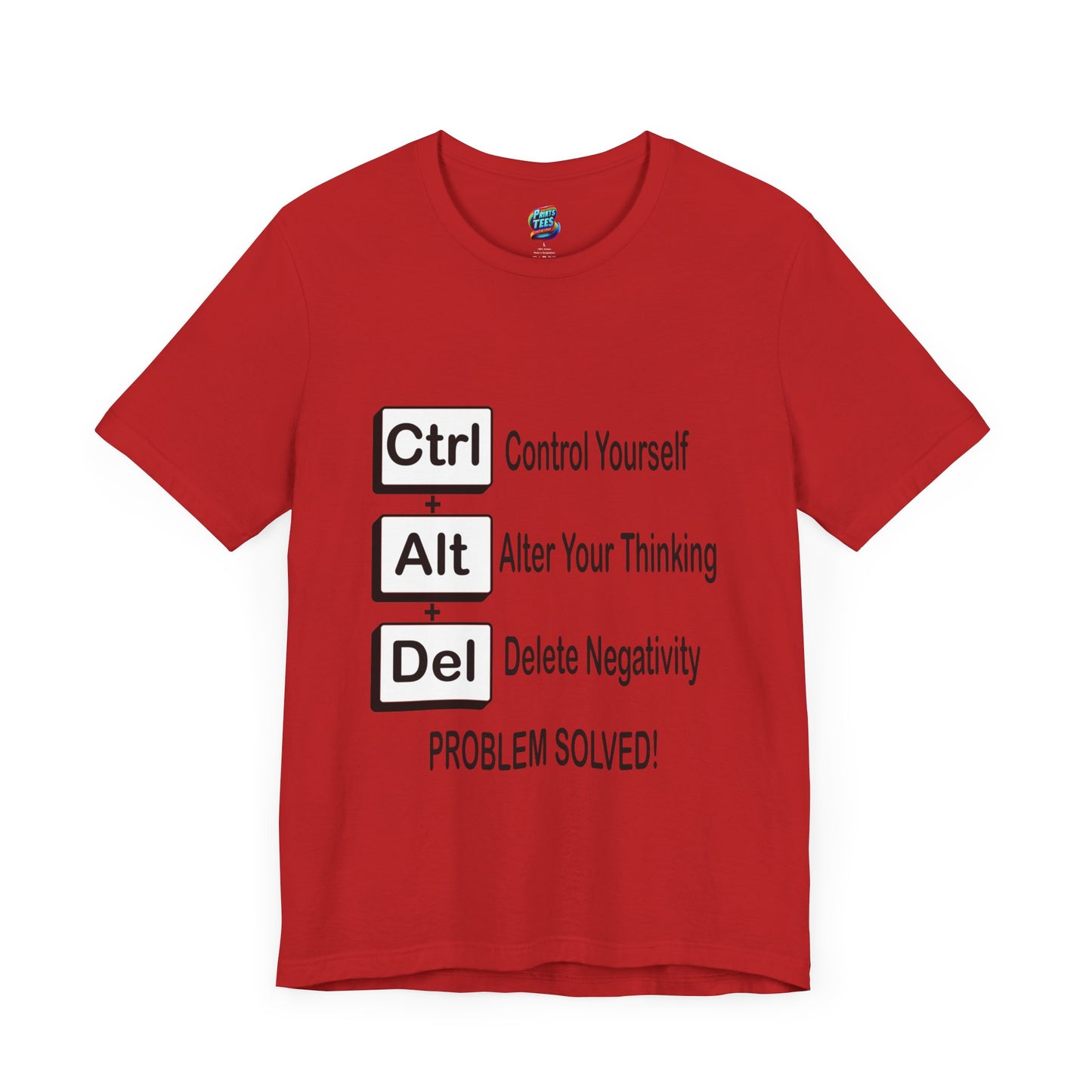Ctrl-Alt-Del-Jersey Knit T-Shirt