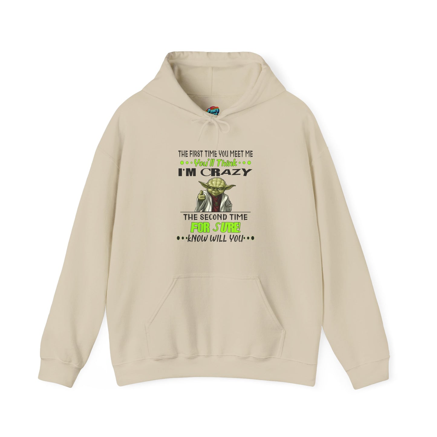 Crazy Yoda-Heavy Blend™ Classic Hoodie