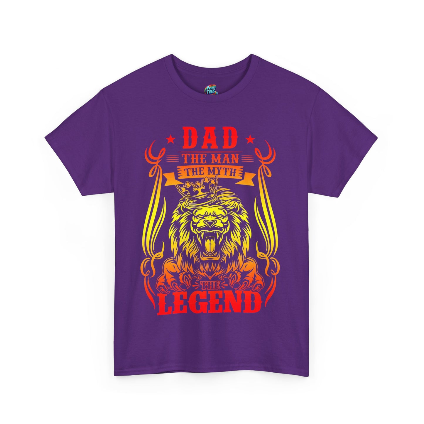 Lion Dad-Heavy Cotton Classic Tee