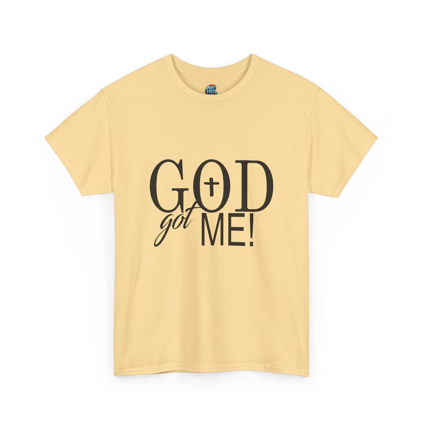 God Got Me-Heavy Cotton Classic Tee