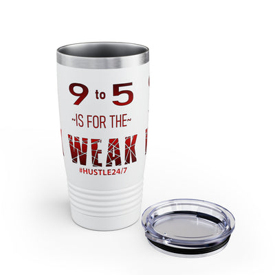 9 to 5-Stainless Steel Ringneck Tumbler, 20oz