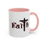 Faith-Accent Coffee Mug (11, 15oz)