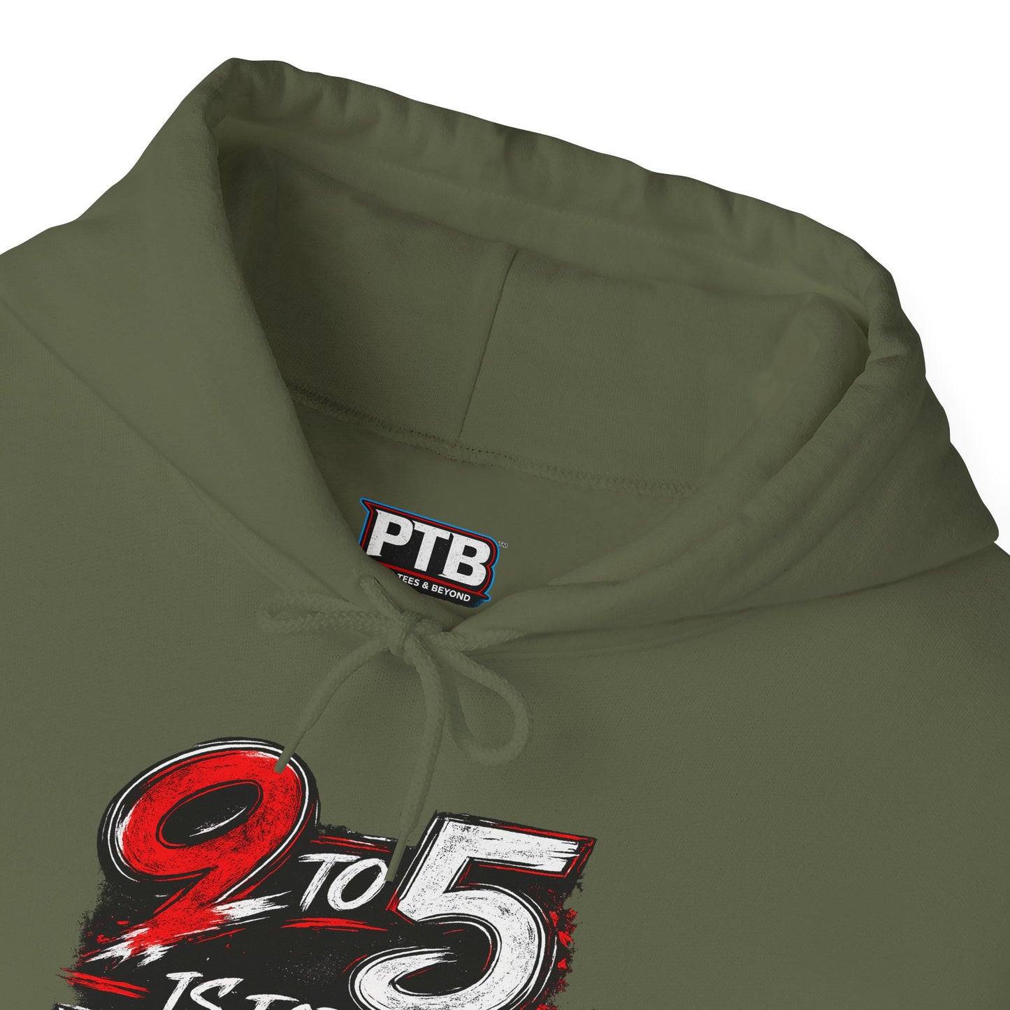 9 to 5 Is for the Weak #Hustle24/7 Heavy Blend Hoodie