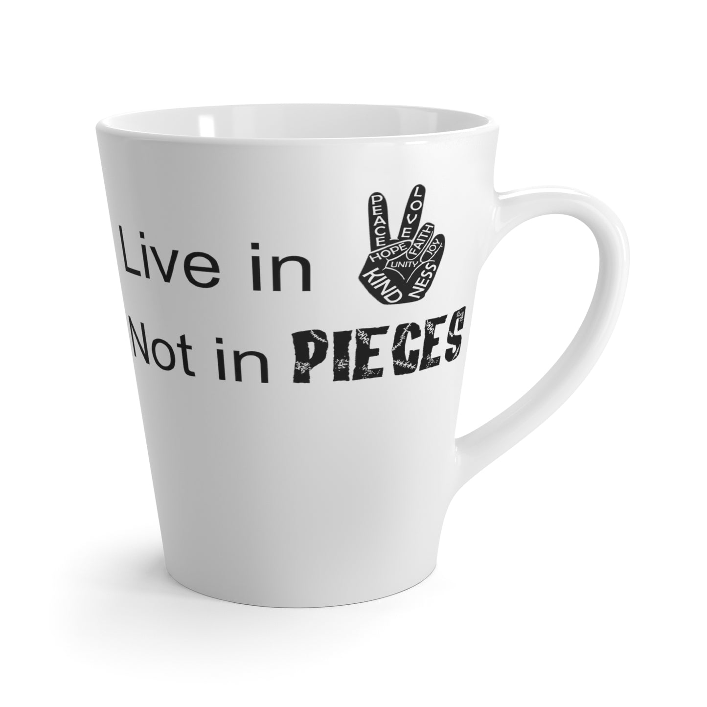 In Peace-Latte Mug, 12oz