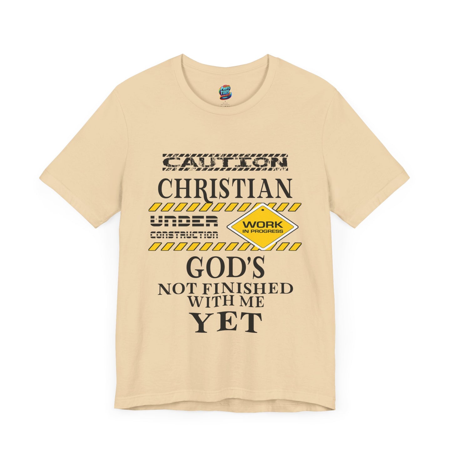 Christian Under Construction-Jersey Knit T-Shirt