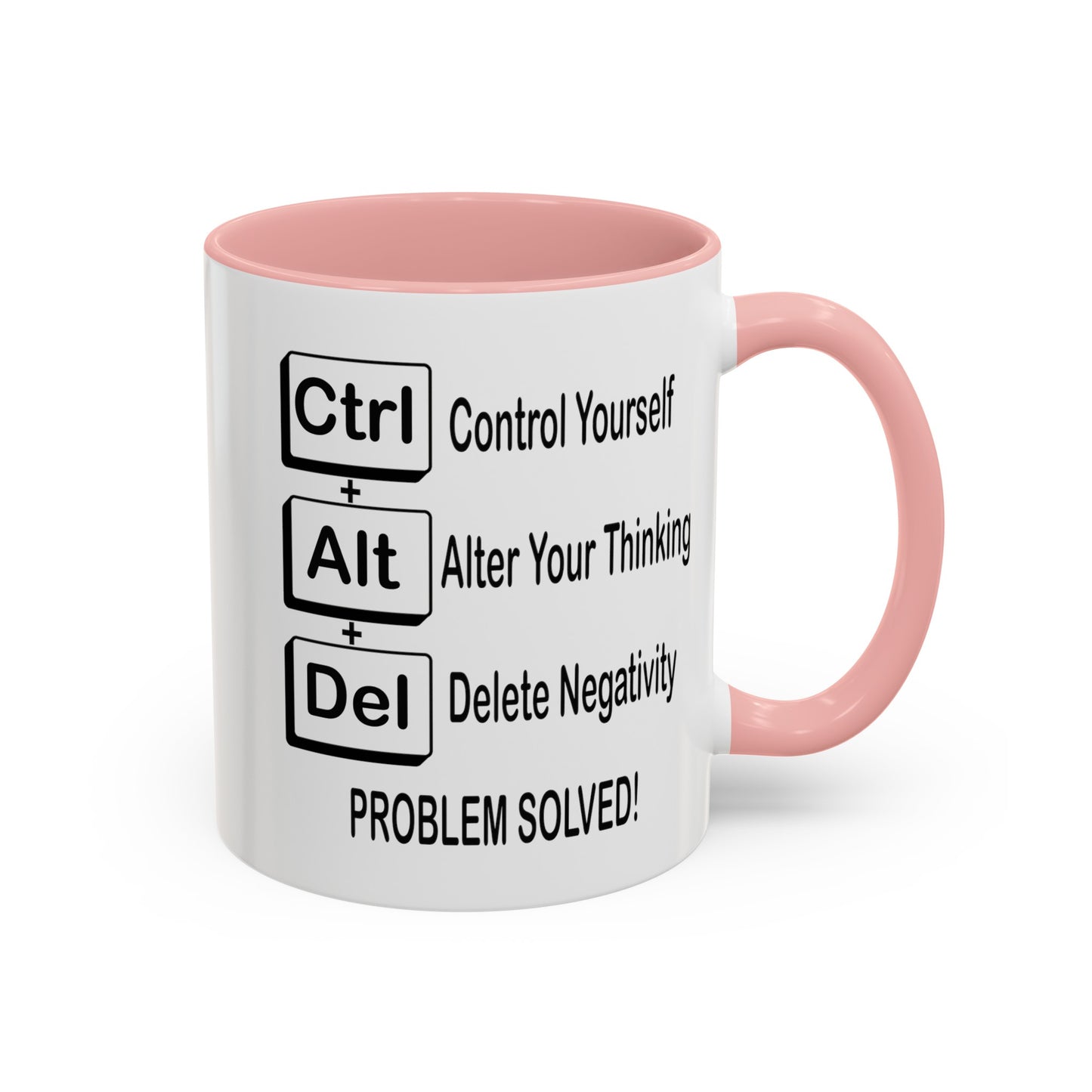 Ctrl-Alt-Del-Accent Coffee Mug (11, 15oz)