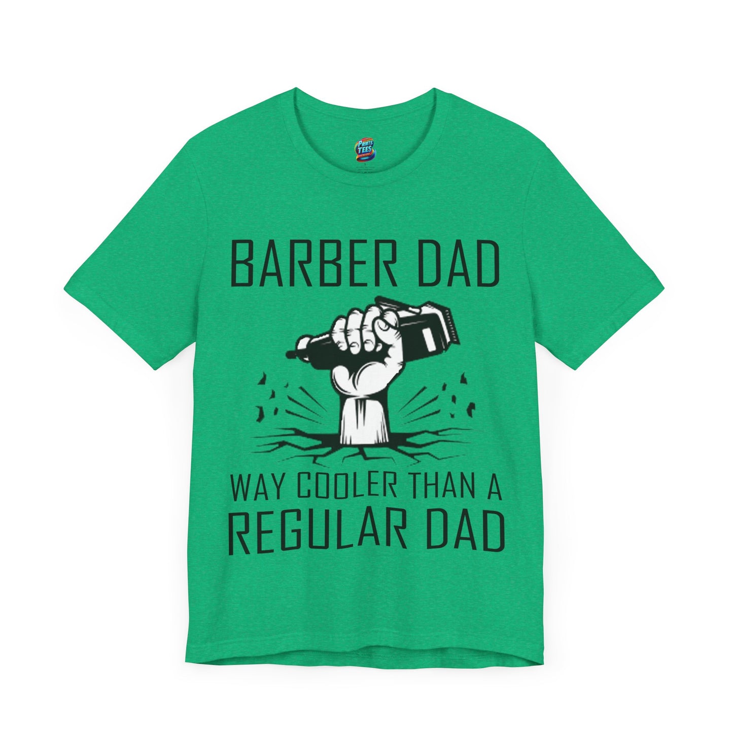 Clipper Barber Dad-Jersey Knit T-Shirt