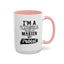 Master Peace-Black-Accent Coffee Mug (11, 15oz)