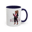 Standing on Business-Dreads-Accent Coffee Mug (11, 15oz)