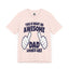 Awesome Dad-Jersey Knit T-Shirt