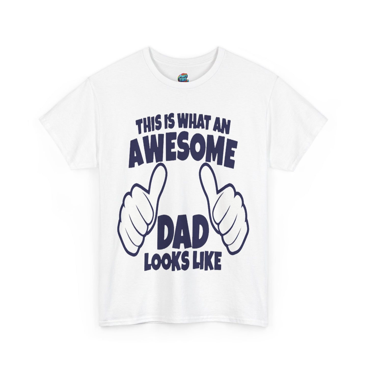 Awesome Dad-Heavy Cotton Classic Tee