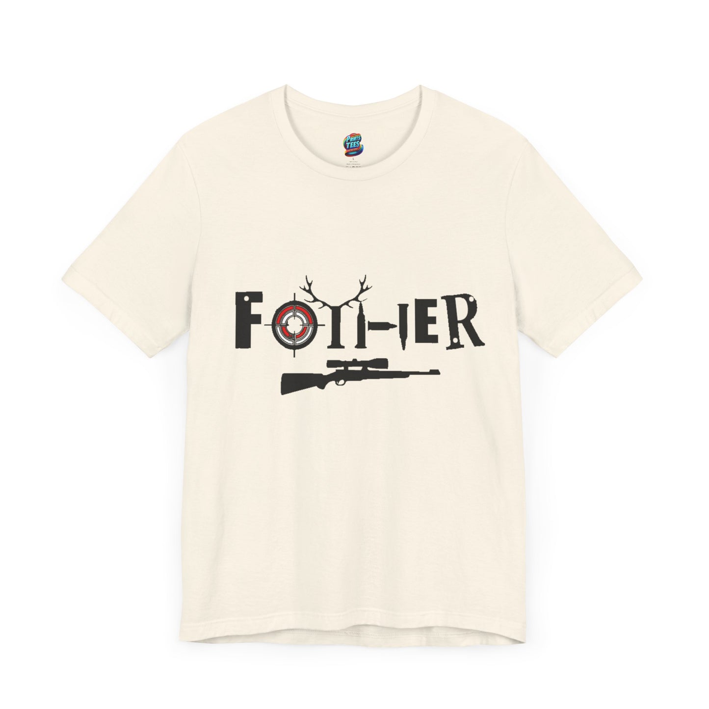 Hunting Father-Jersey Knit T-Shirt