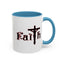 Faith-Accent Coffee Mug (11, 15oz)