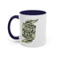 Root of Evil-Money-Accent Coffee Mug (11, 15oz)