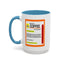 Coffee Prescription-Accent Coffee Mug (11, 15oz)