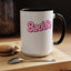 Pink Baddie-Accent Coffee Mug (11, 15oz)