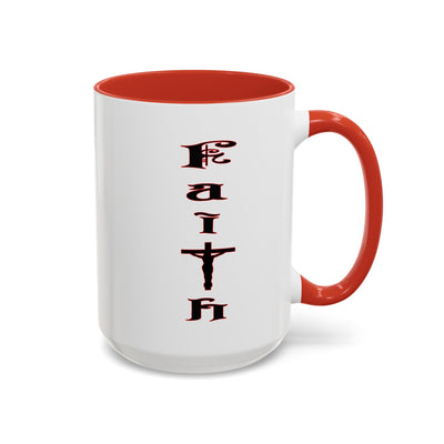 Faith-Accent Coffee Mug (11, 15oz)