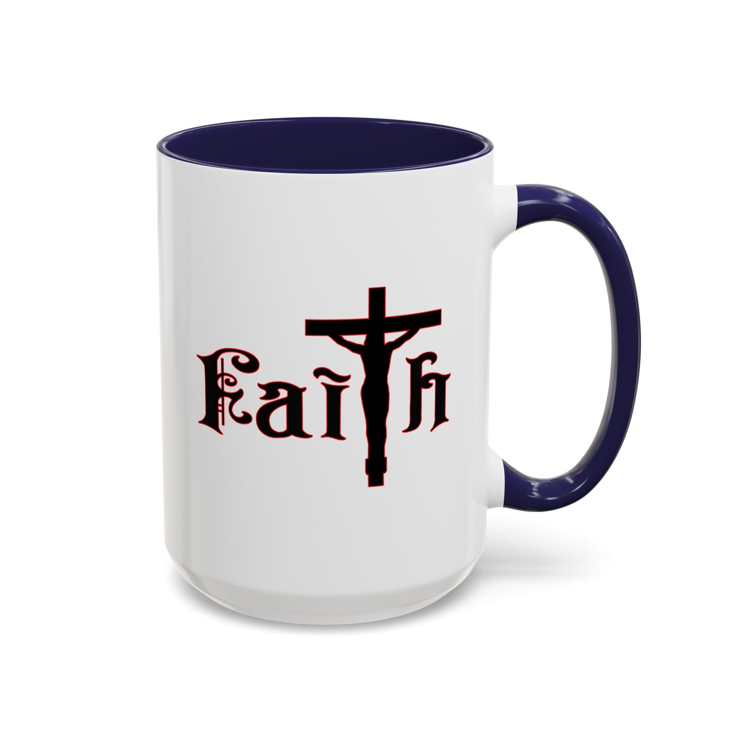 Faith-Accent Coffee Mug (11, 15oz)