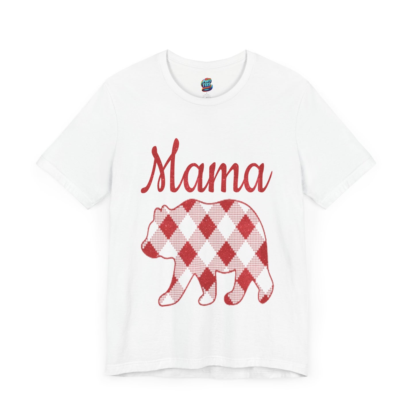 Mama Bear-Jersey Knit T-Shirt