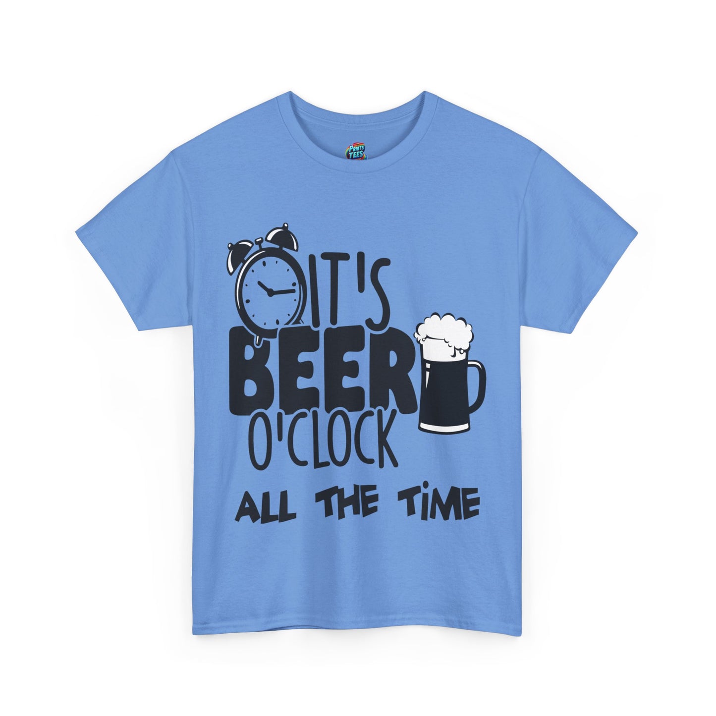 Beer O'Clock-Heavy Cotton Classic Tee