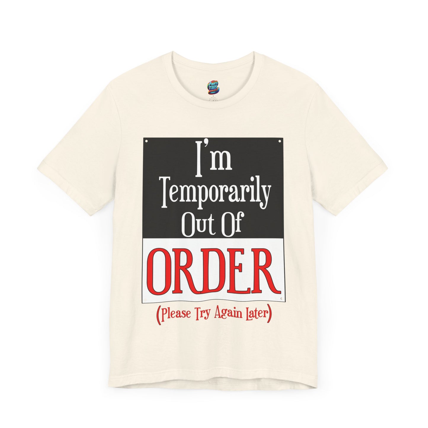 Out Of Order-Jersey Knit T-Shirt