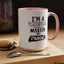 Master Peace-Black-Accent Coffee Mug (11, 15oz)