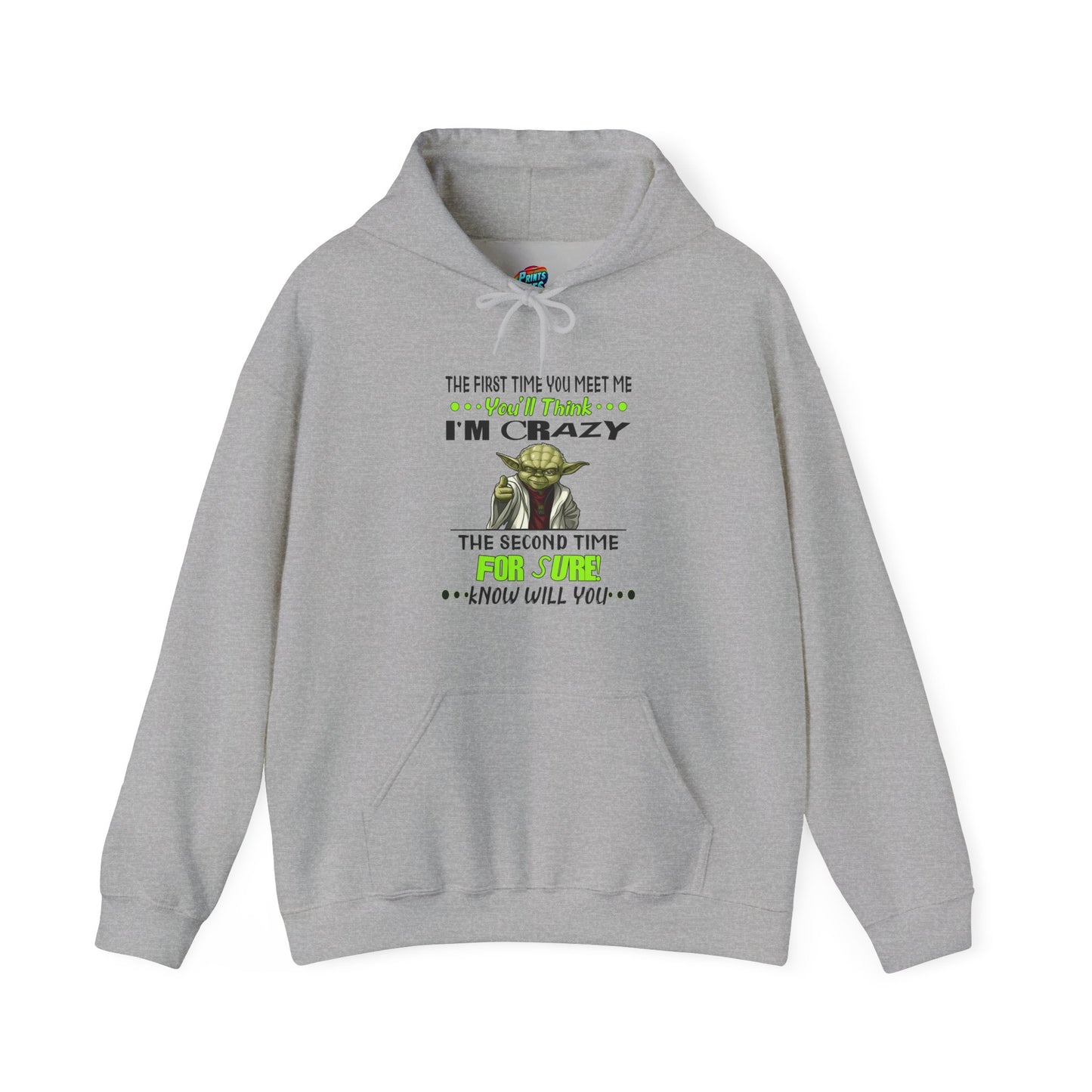 Crazy Yoda-Heavy Blend™ Classic Hoodie