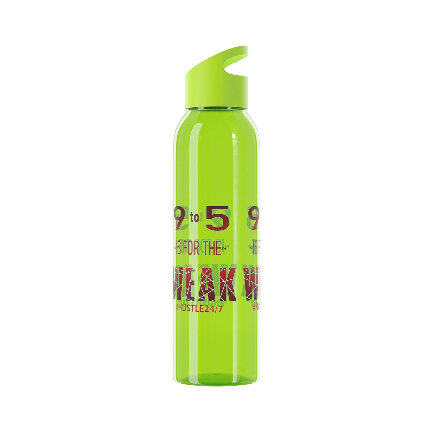 9 to 5-Sky Water Bottle, 21.9oz