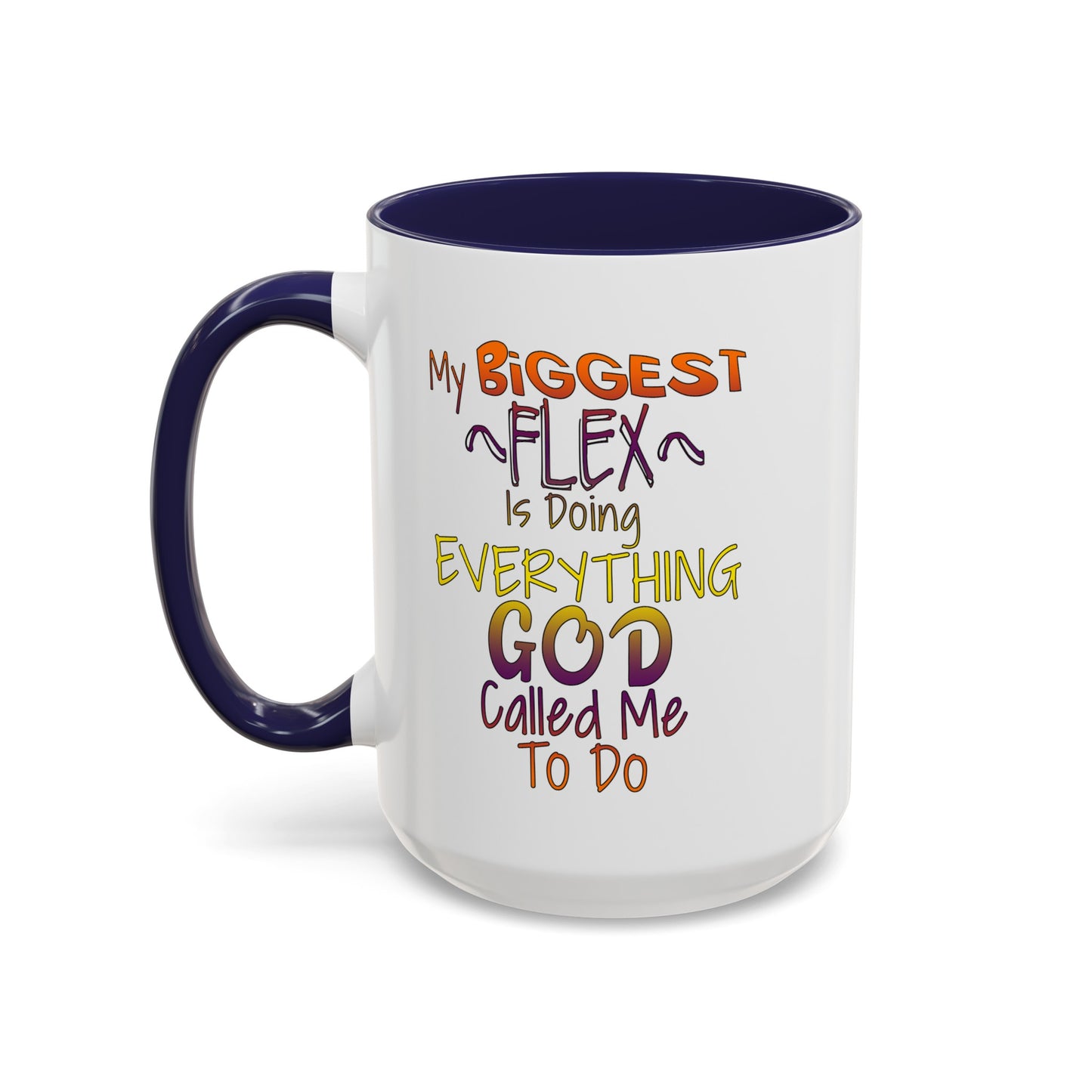 Biggest Flex-Accent Coffee Mug (11, 15oz)