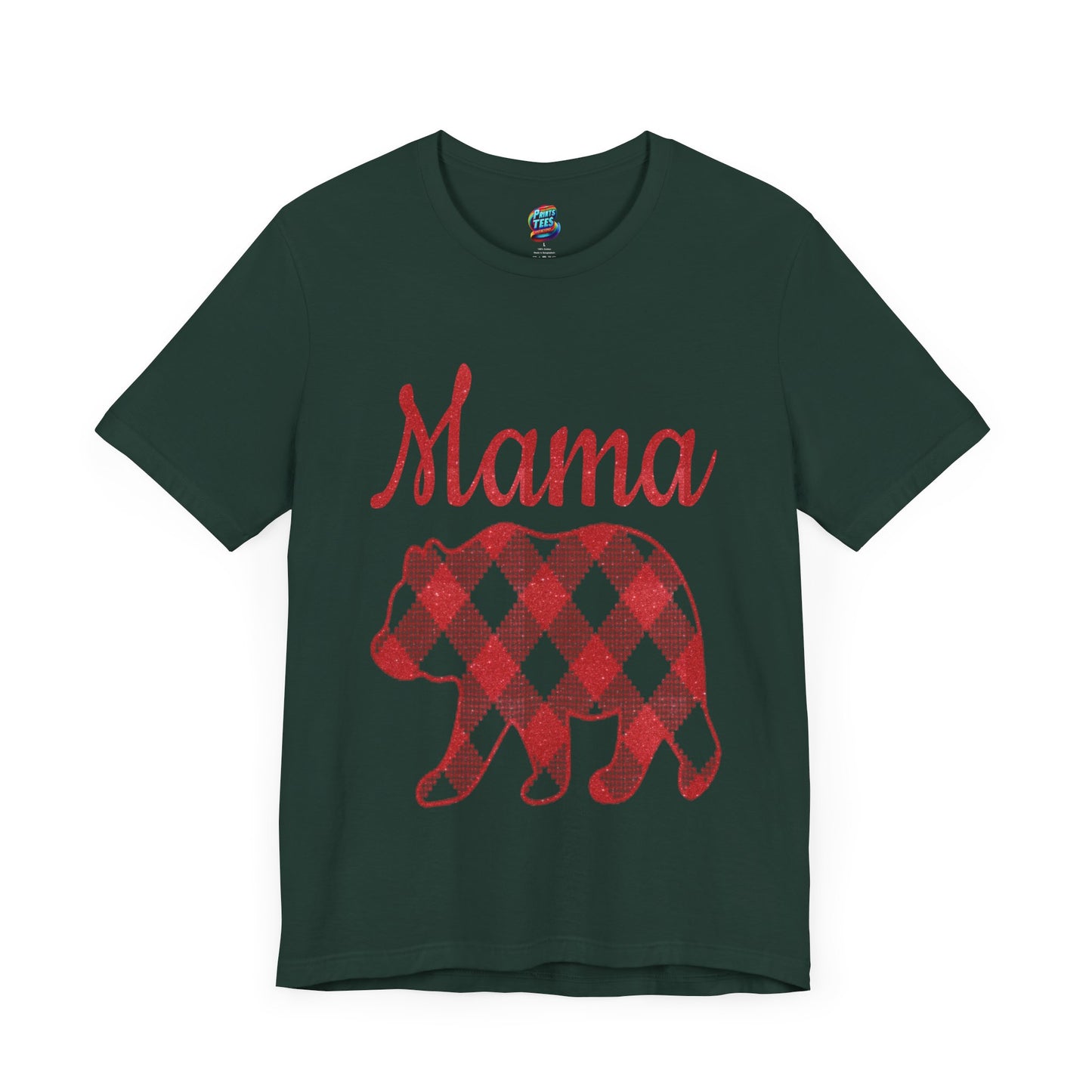 Mama Bear-Jersey Knit T-Shirt