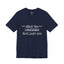 Mind the Business That Pays-Jersey Knit T-Shirt