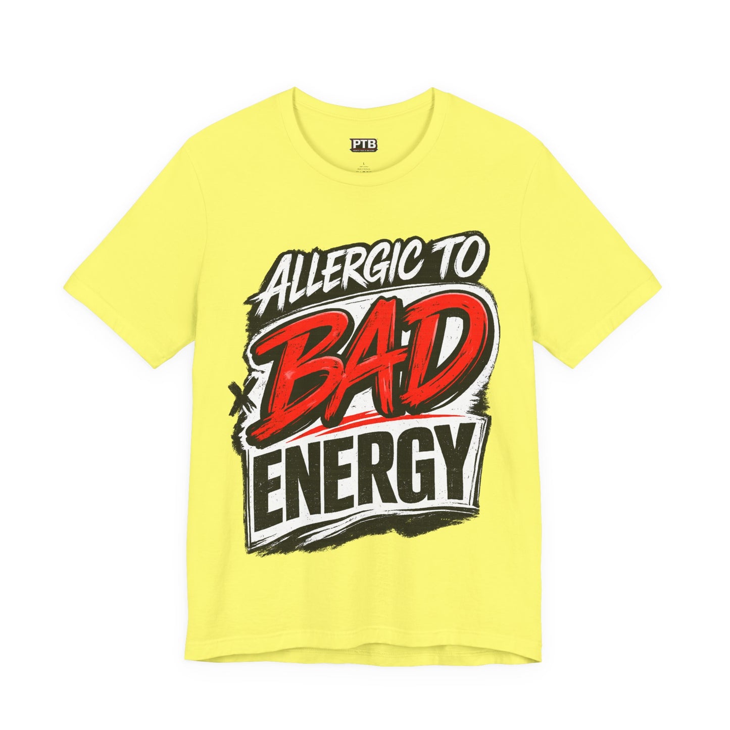 Allergic To Bad Energy-Premium Jersey Tee