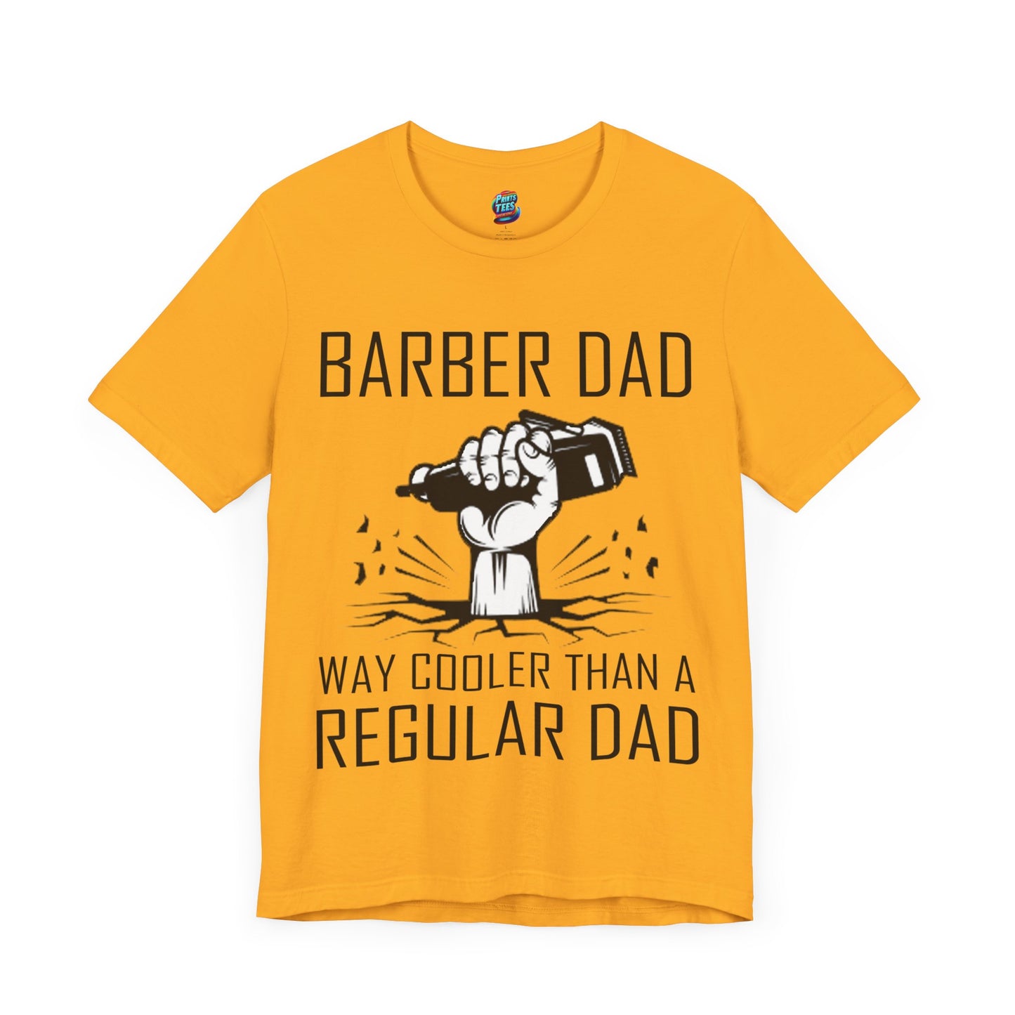 Clipper Barber Dad-Jersey Knit T-Shirt