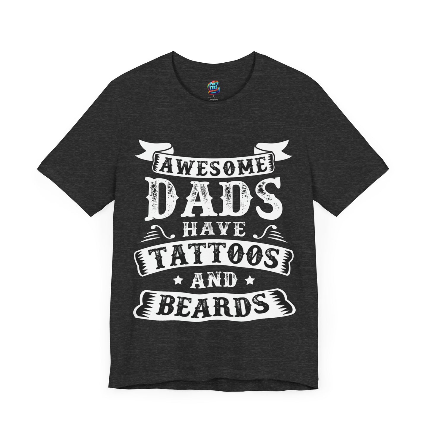 Beards and Tattoos-Jersey Knit T-Shirt
